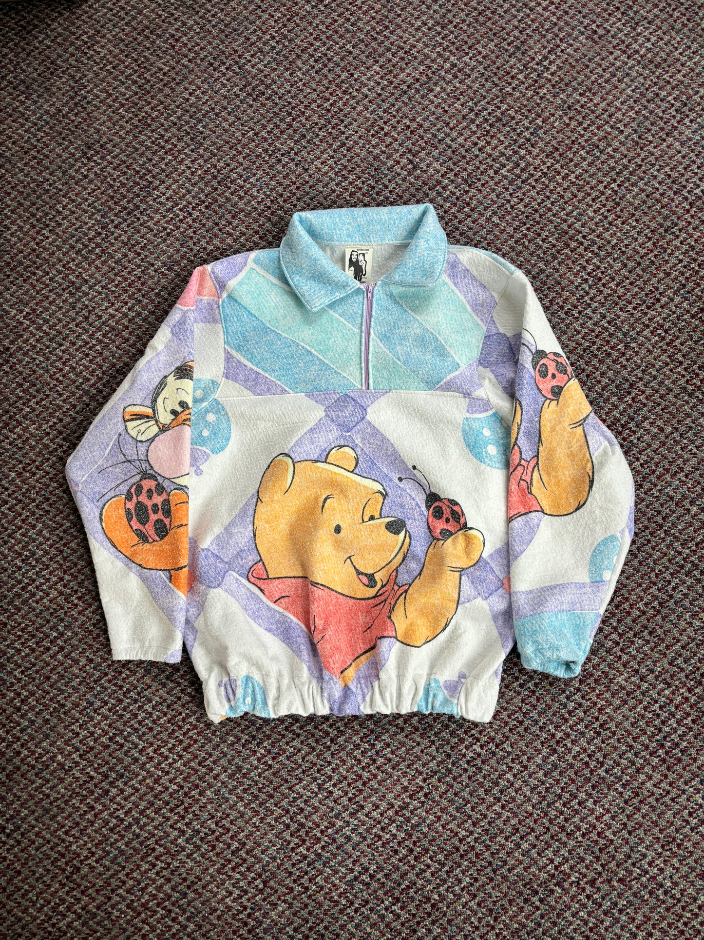 Pooh bear zip up