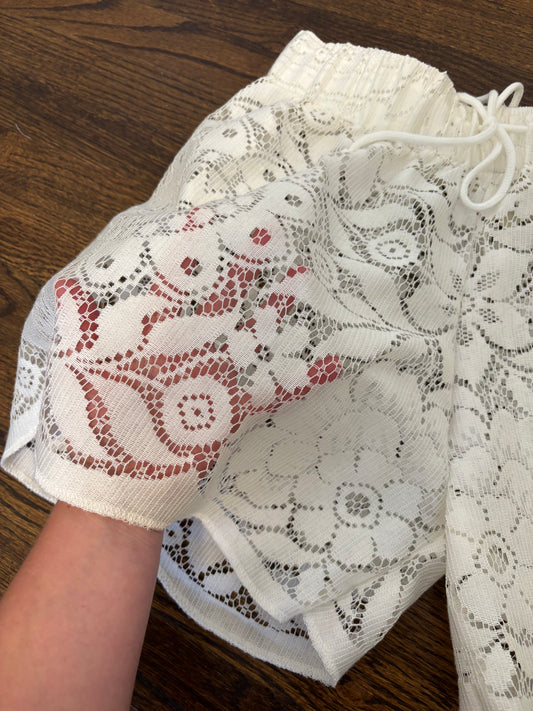 Doily vintage shorts