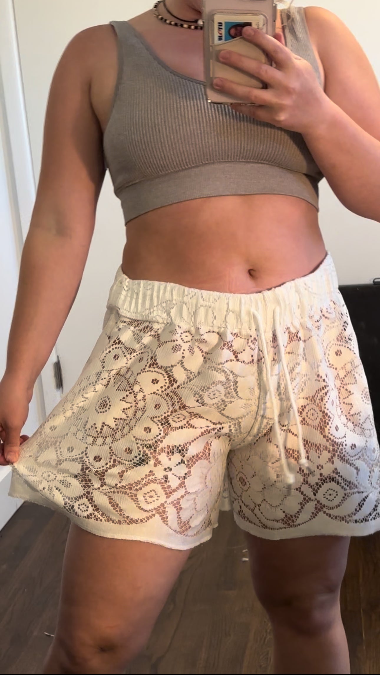 Doily vintage shorts