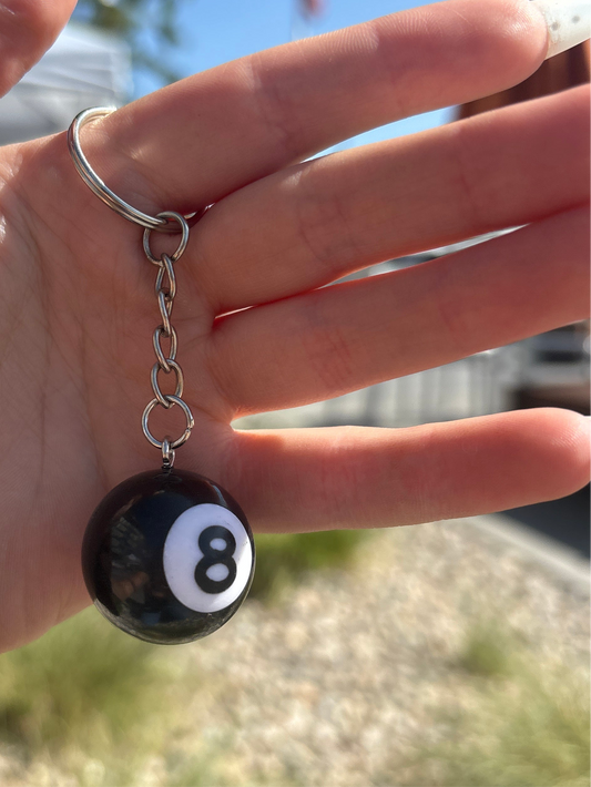 8ball keychain