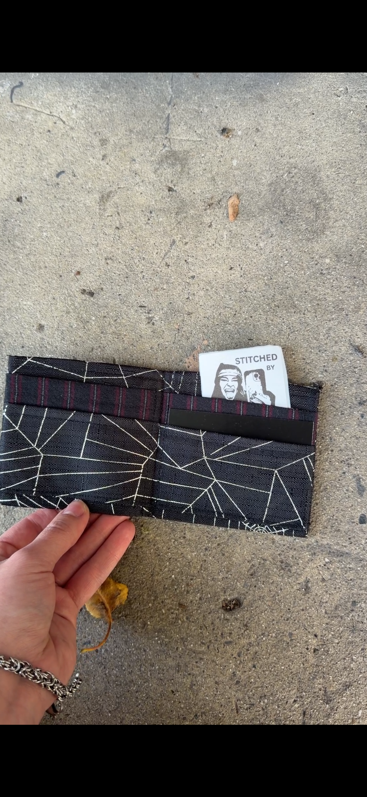 Upcycled wallets