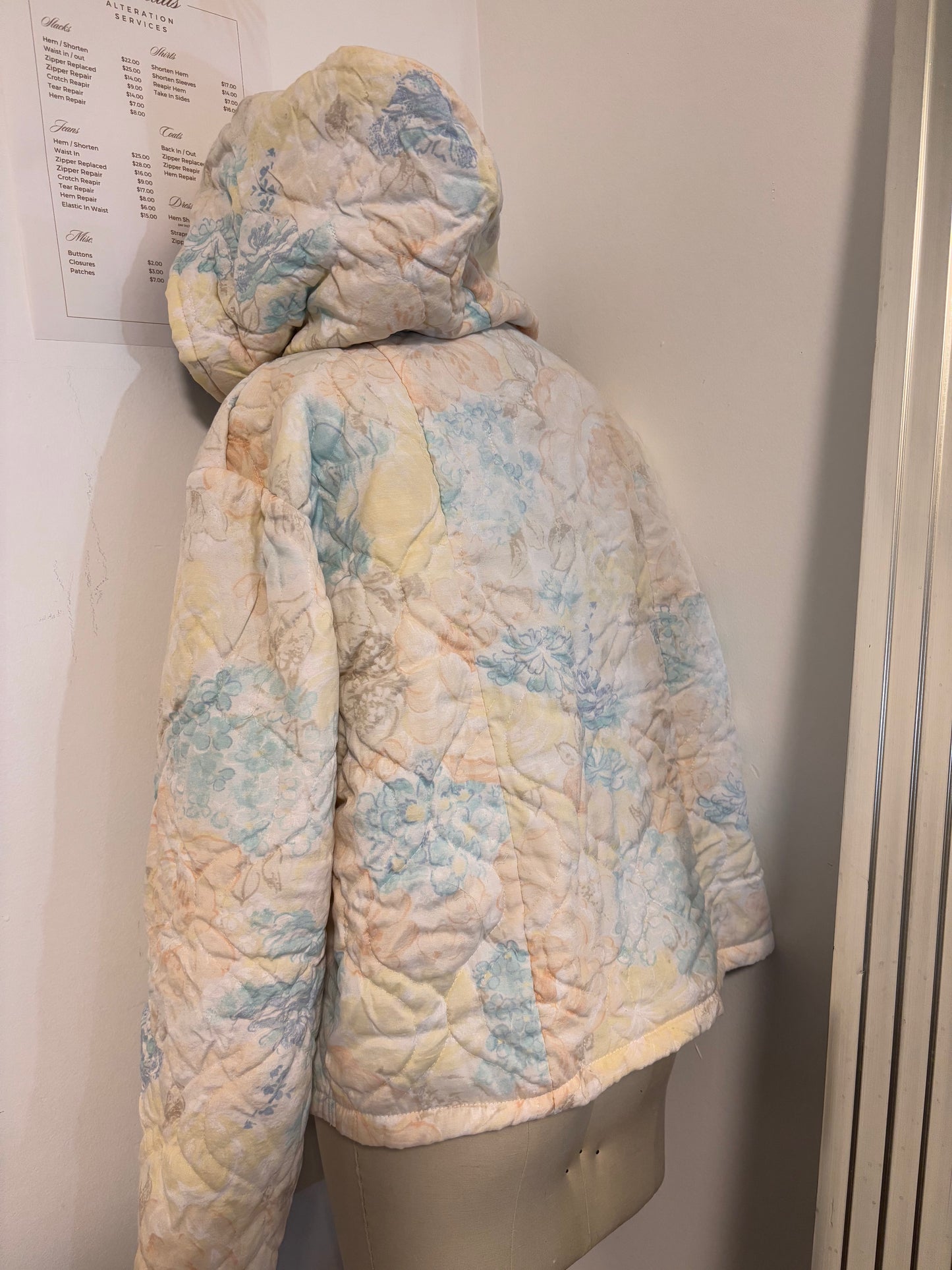 Pastel zip up