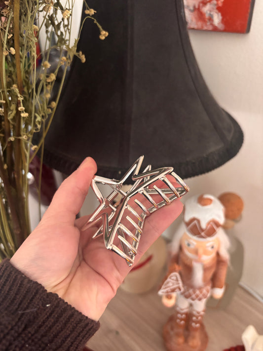 Star claw clip