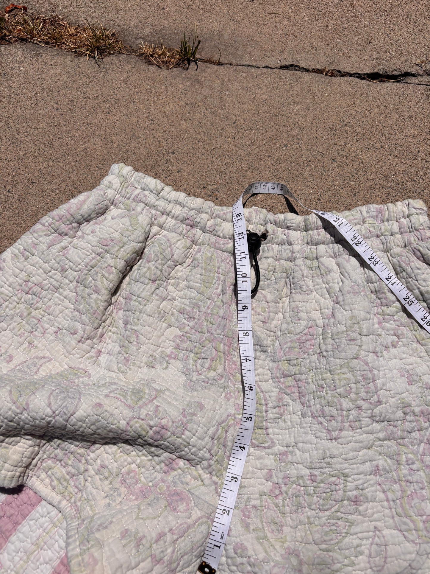 Quilt shorts *damaged