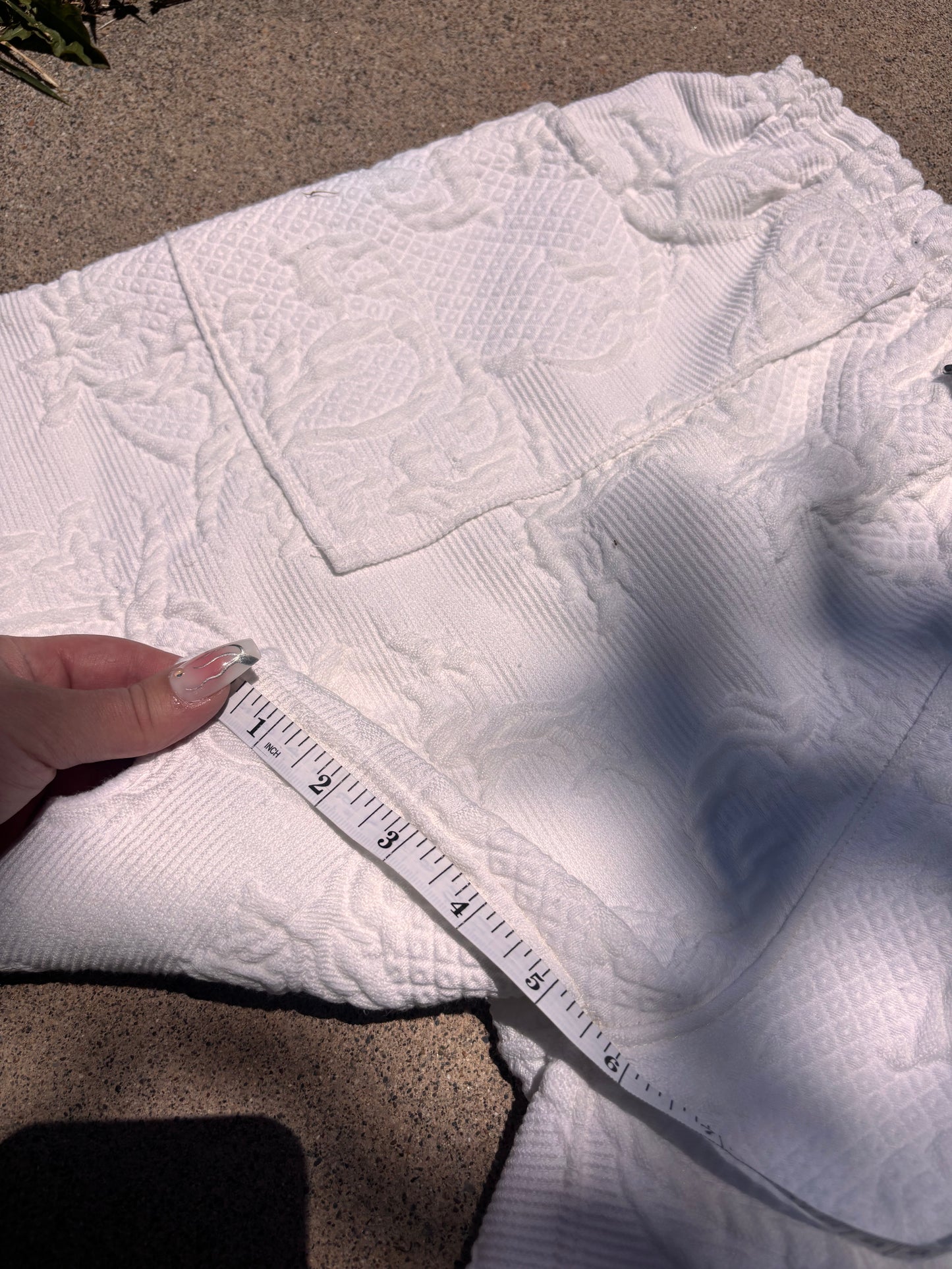 Quilted shorts