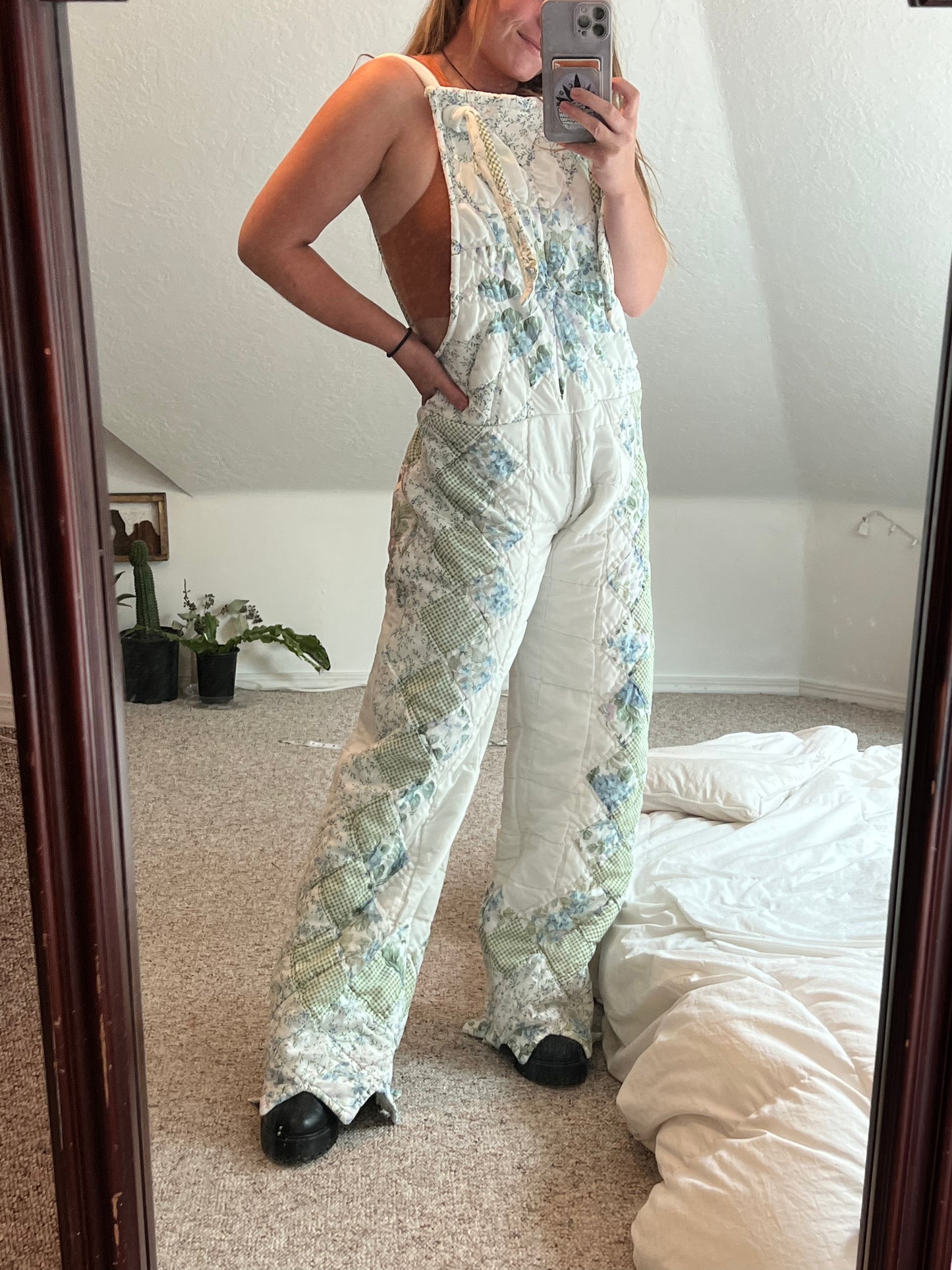 Quilted overalls 4