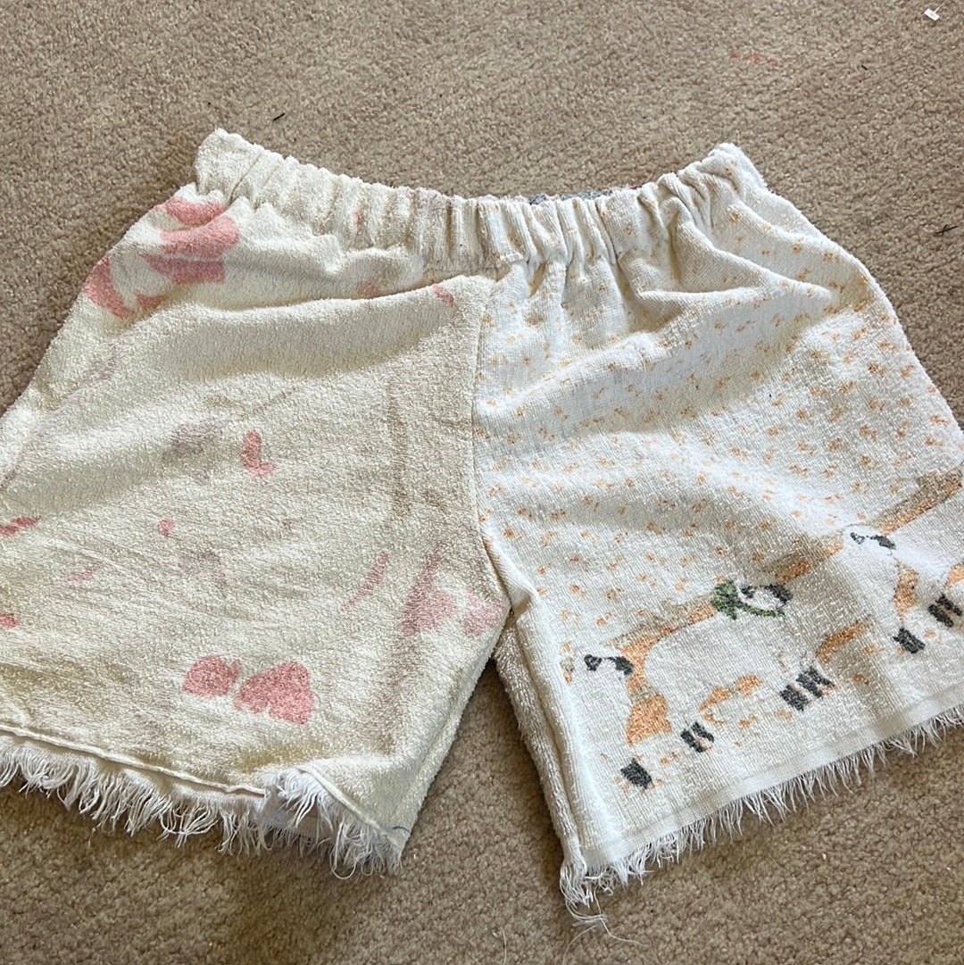 Tea towel shorts