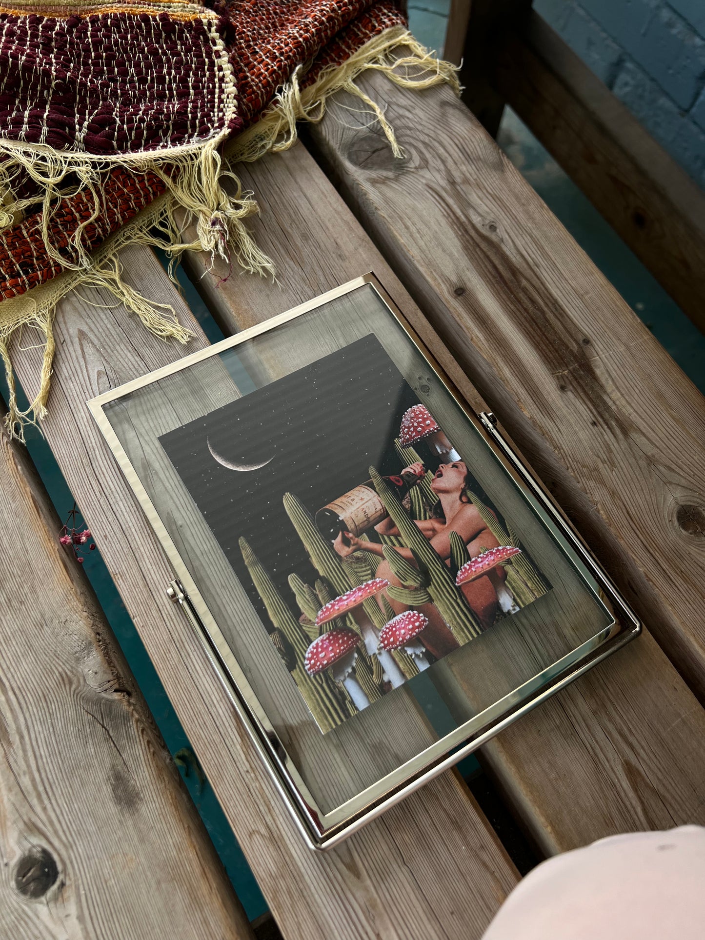Shroom wine print