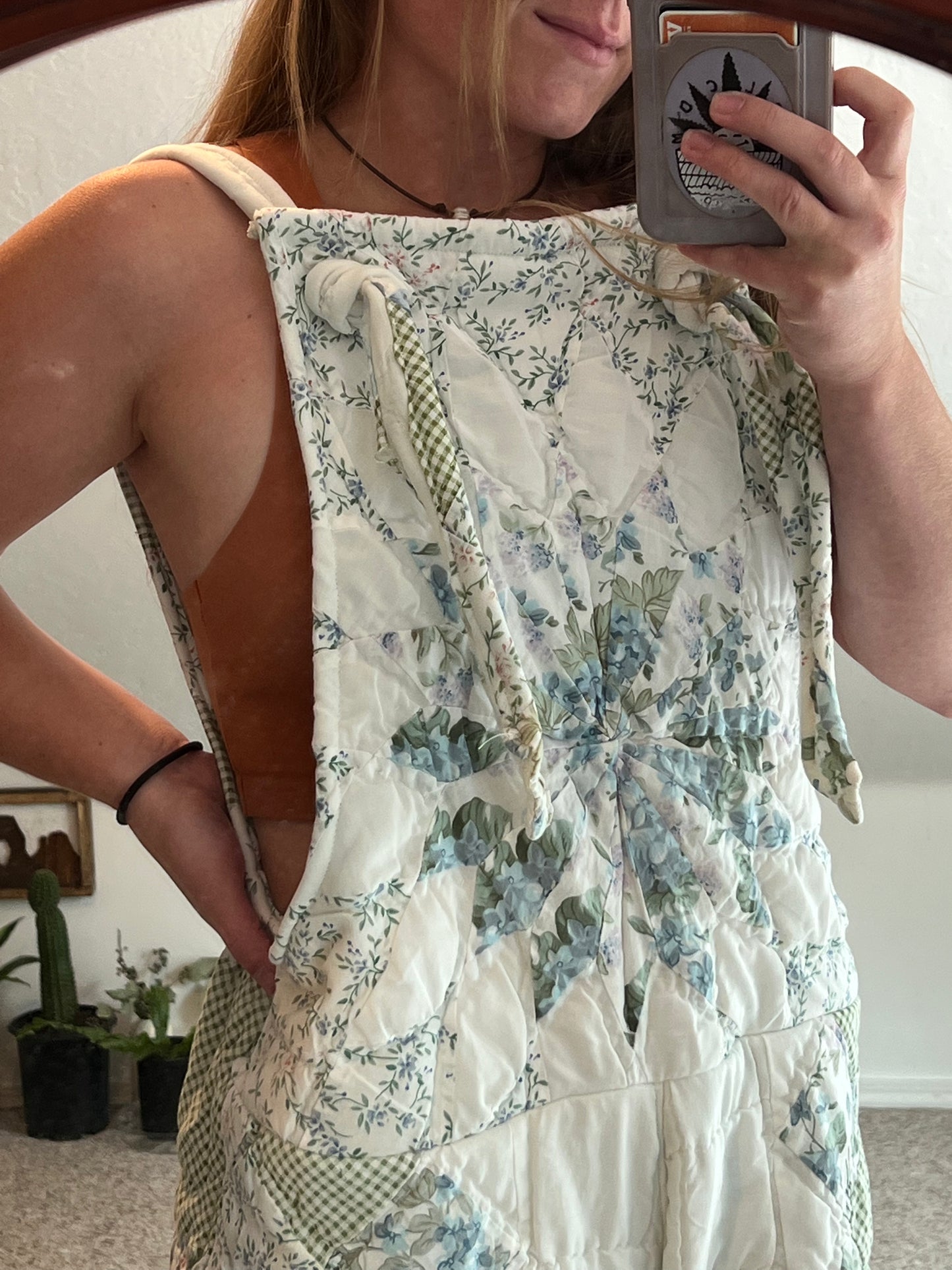 Quilted overalls 4