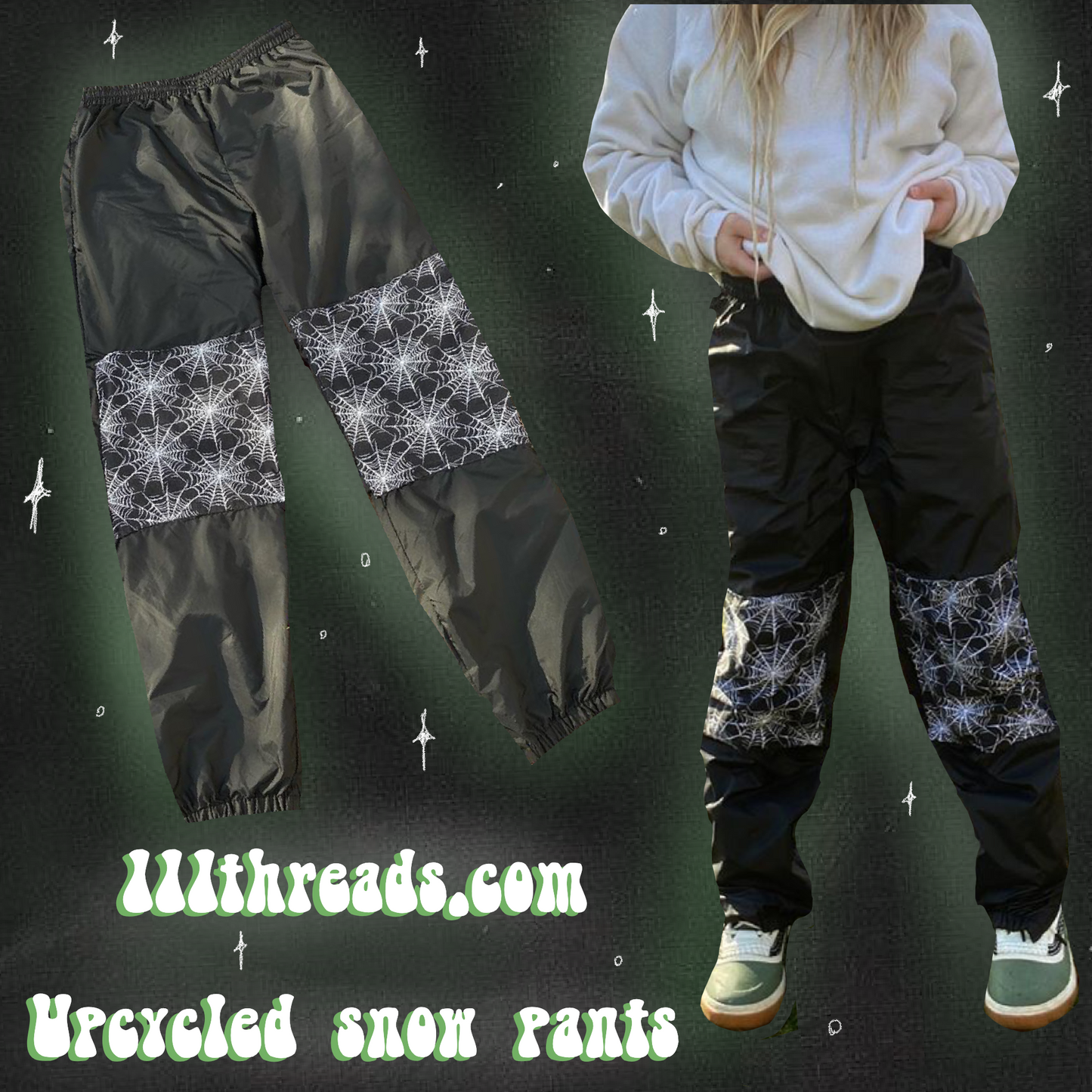 Spider web snowpants 2-6