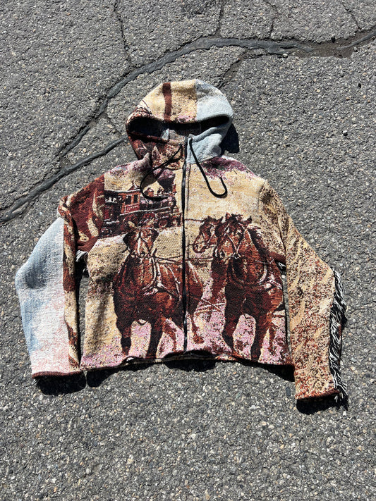 Horse hoodie M/L