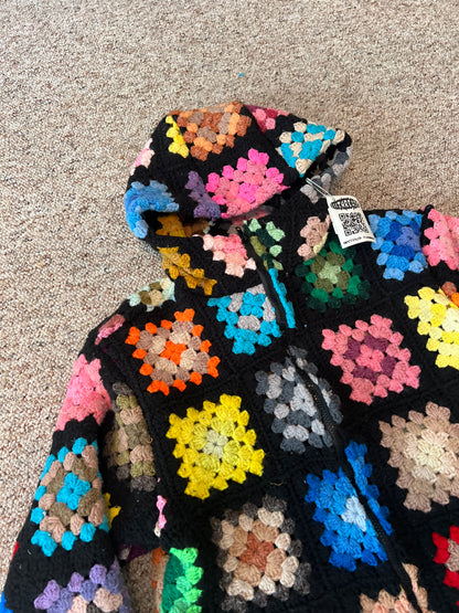 Granny square zip up