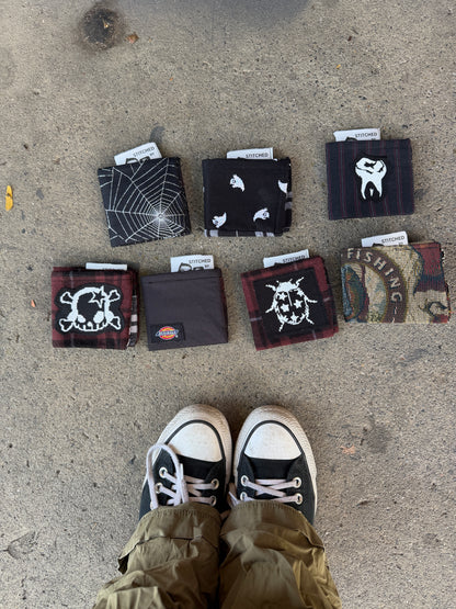 Upcycled wallets