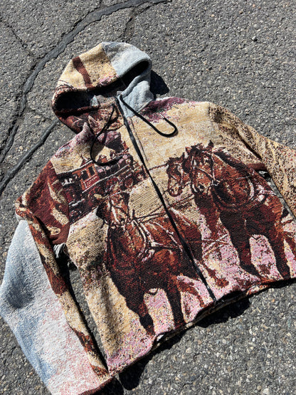 Horse hoodie M/L