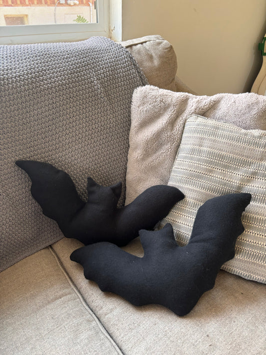 Bat throw pillows