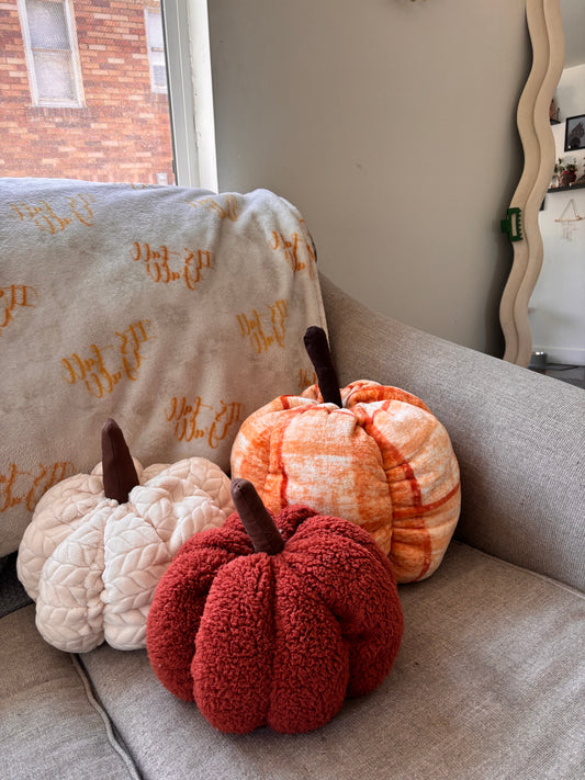 Pumpkin pillows