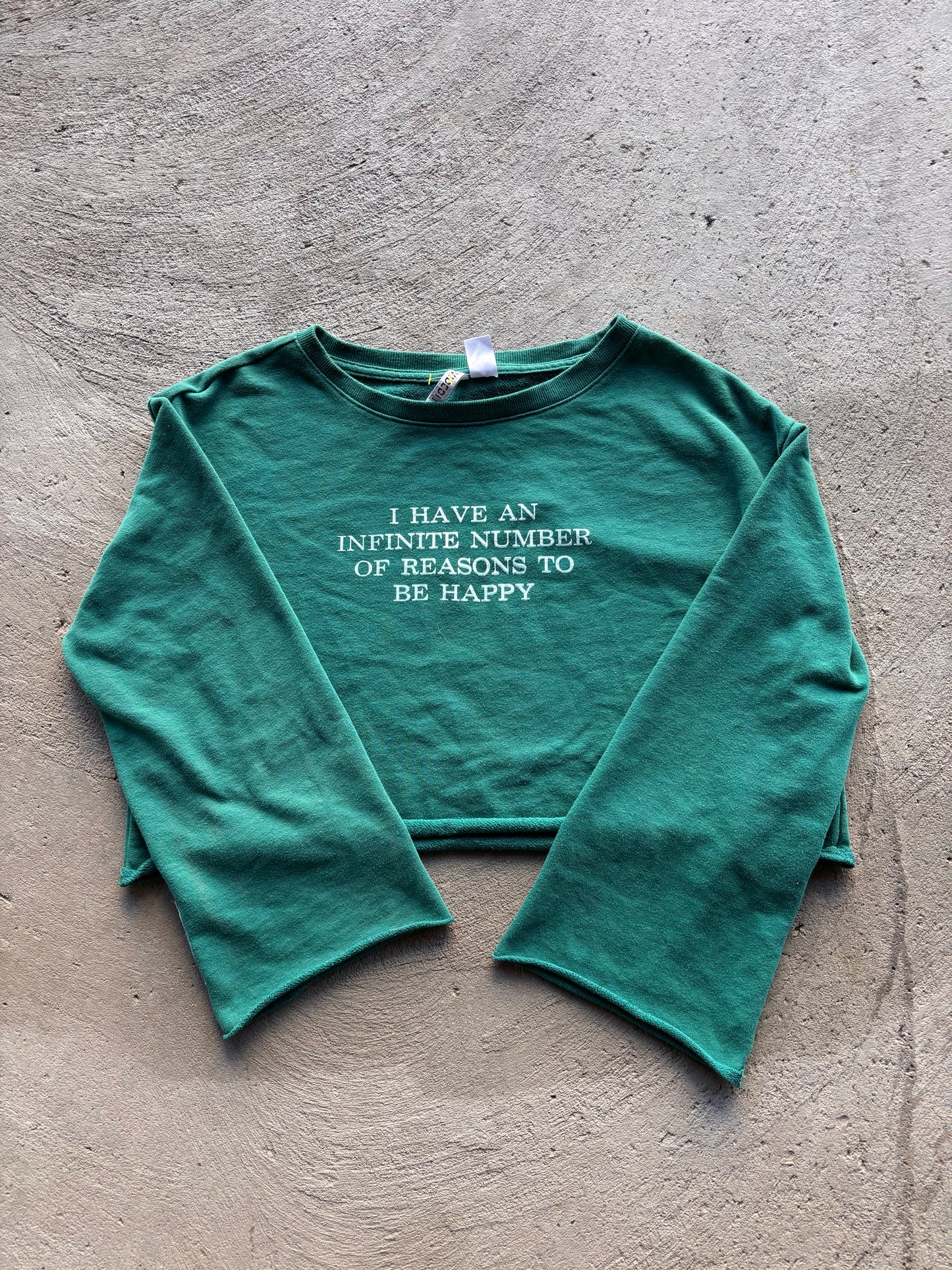 Infinitely happy crewneck