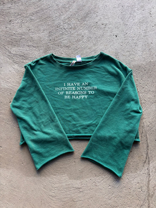 Infinitely happy crewneck