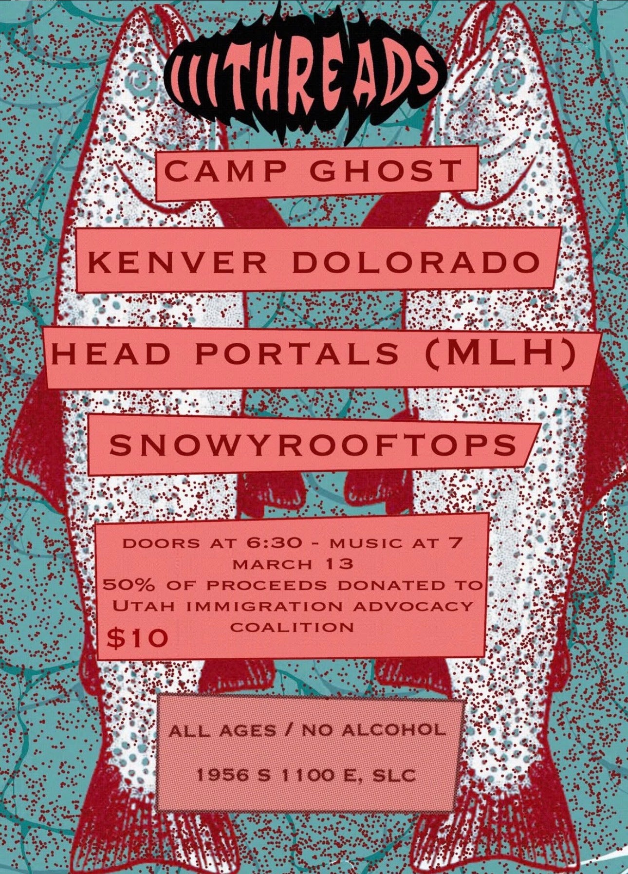 CampGhost Live Show at 111threads