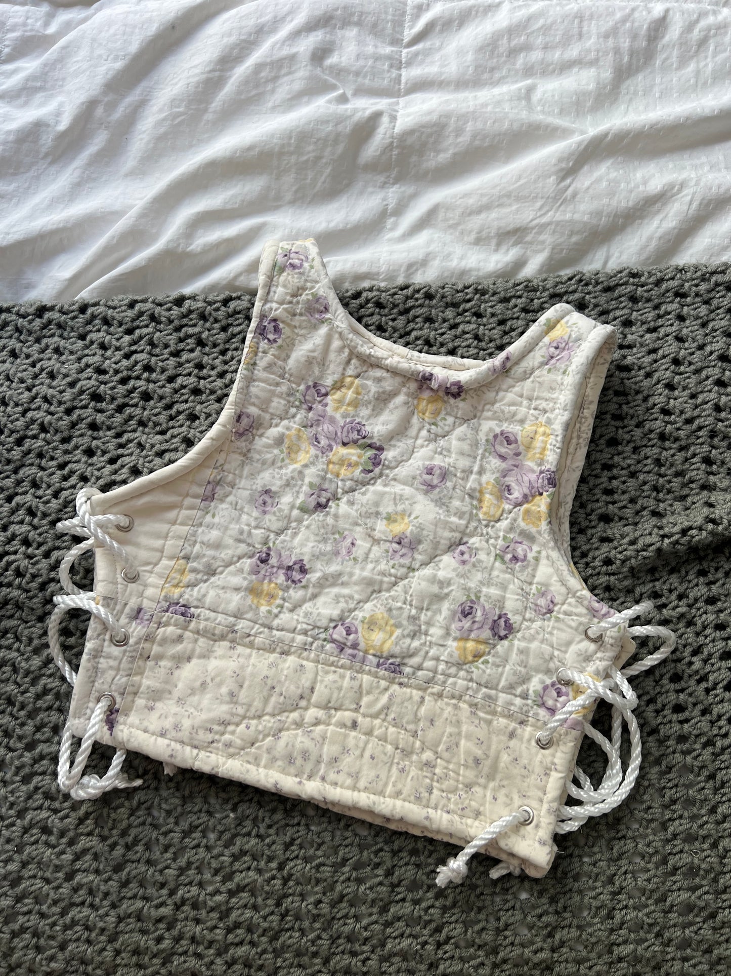 Quilted halter