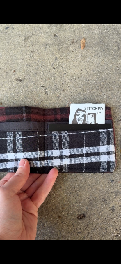Upcycled wallets