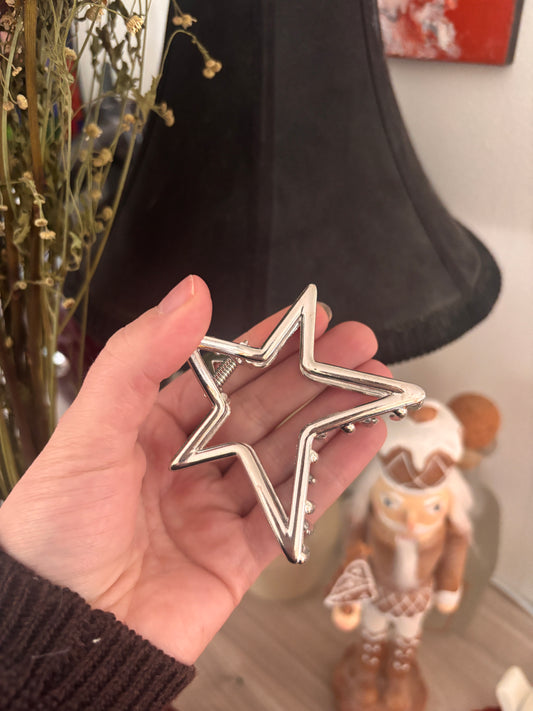 Star claw clip