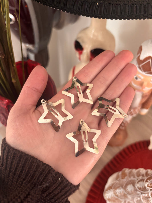 Star clip (pack of 4)