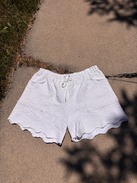 Quilted shorts