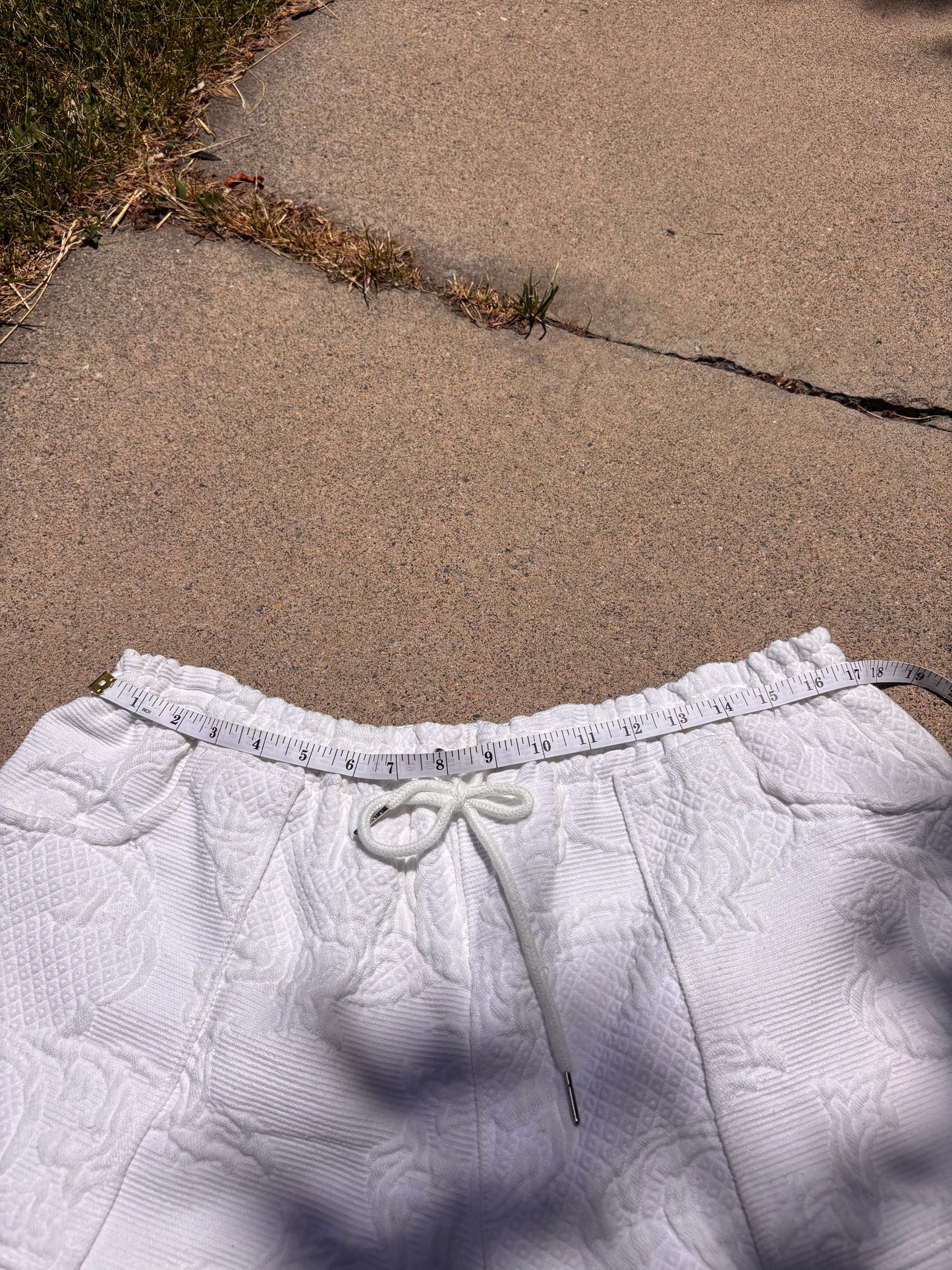 Quilted shorts