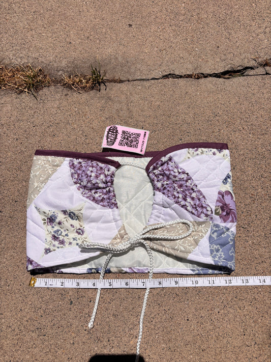 quilted tube top