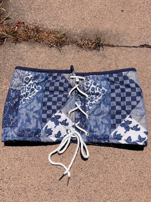 quilted tube top