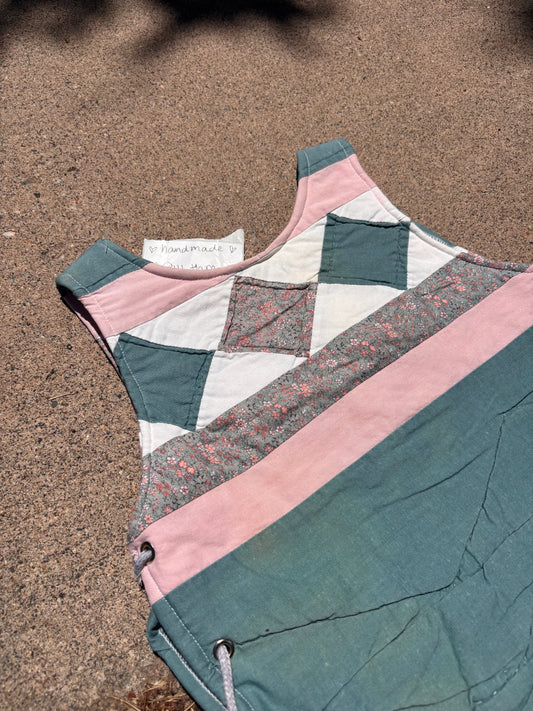 quilted halter top