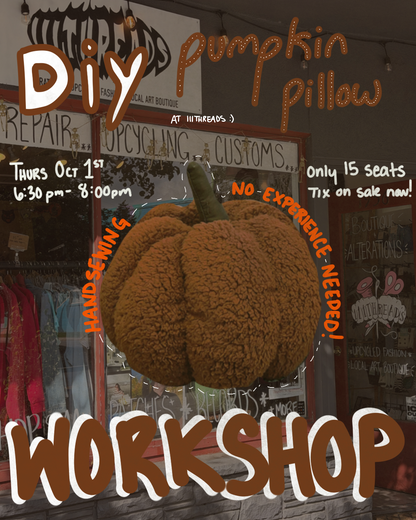 DIY Pumpkin Pillow Workshop