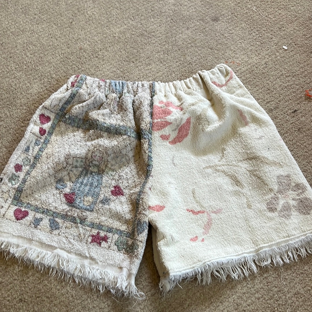 Tea towel shorts