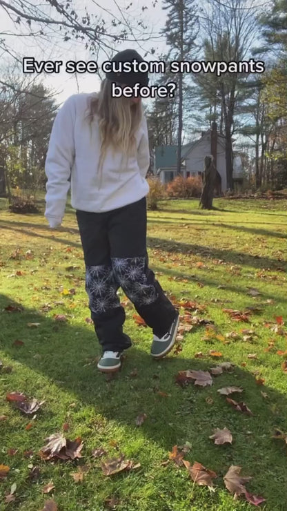 Checkered snowpants W16 M37