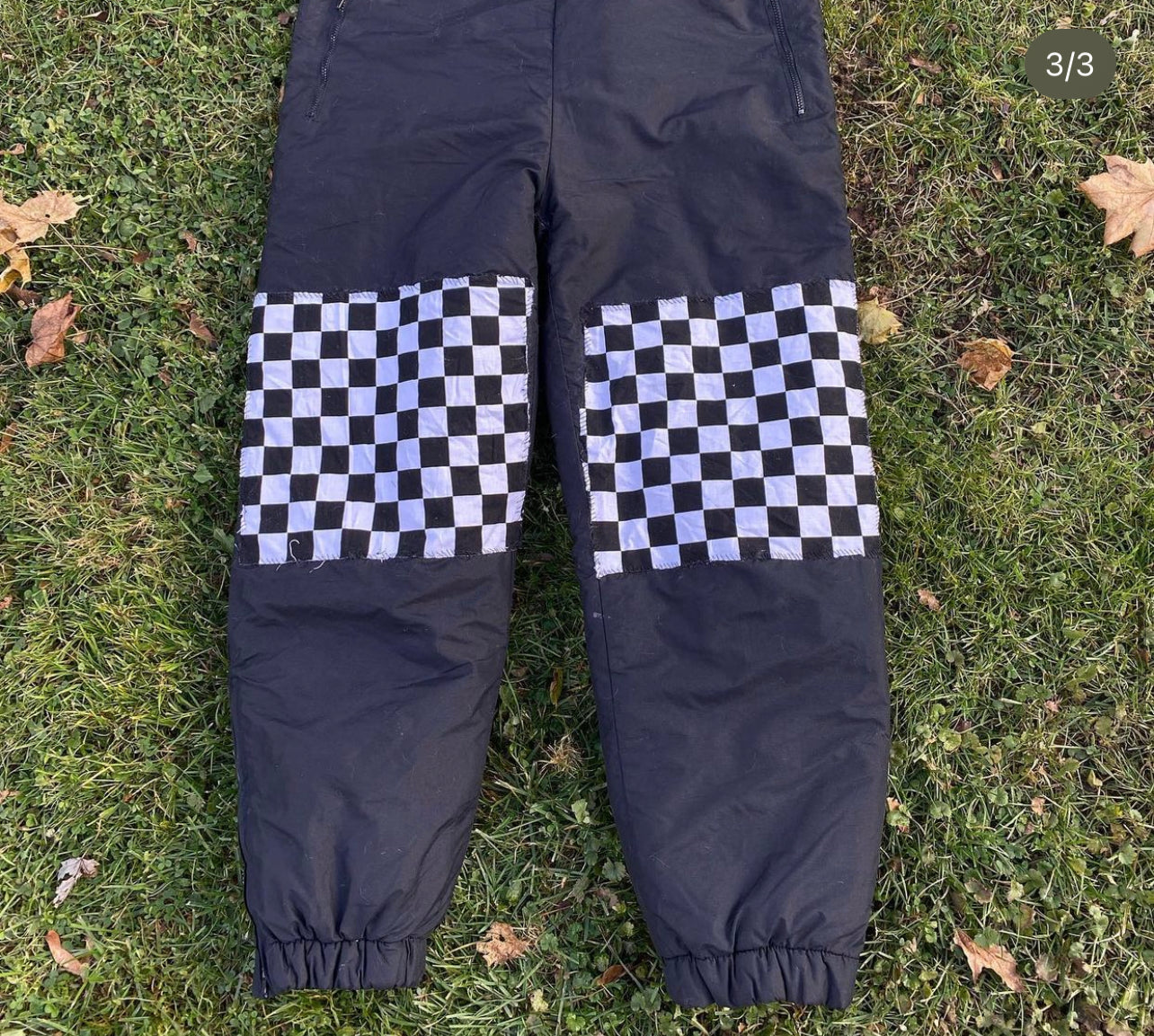 Checkered snowpants W16 M37